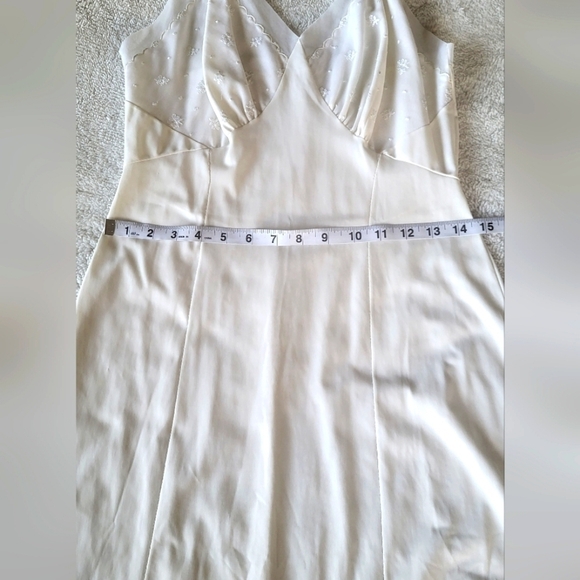 Vintage Seamprufe Nylon Full Slip Size 36 with Sheer Edging - Picture 6 of 10